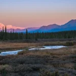 Alaska State Troopers investigate a remote highway embankment where remains were found in a barrel