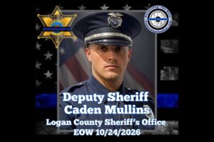 Logan County Deputy Sheriff Caden Mullins, 24, Killed When Coal Truck Strikes Cruiser on West Virginia Route 10 After Trunk or Treat Event